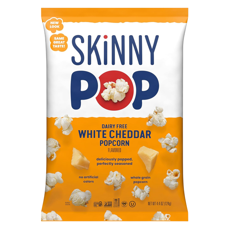 Skinny Pop White Cheddar Popcorn 4.4oz