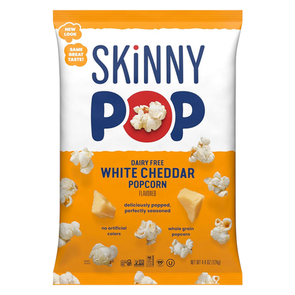Skinny Pop White Cheddar Popcorn 4.4oz