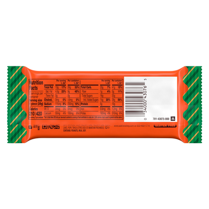 Reese's Peanut Brittle Candy Bar King Size 2.8oz