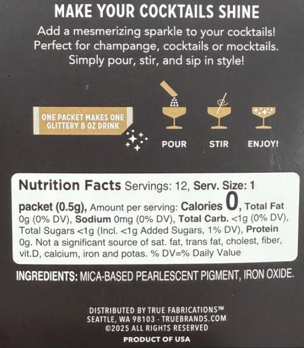 COLLINS COCKTAIL GLITTER