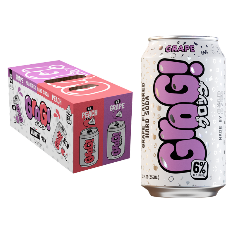 Grog Variety Pack 8pk 355ml Can 6% ABV - Grog – BevMo!
