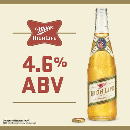 Miller High Life 6pk 16oz Can 4.6% ABV