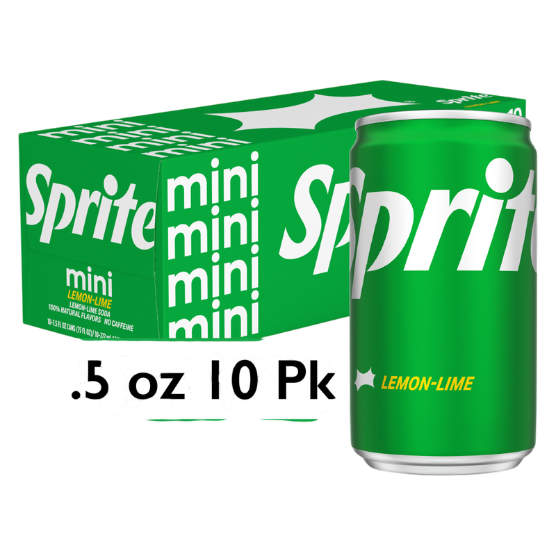 Sprite 10pk 7.5oz Mini Can