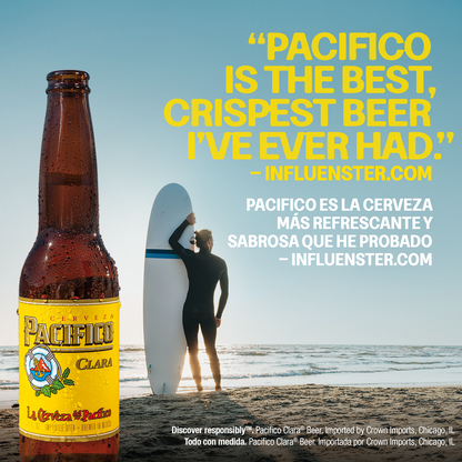 Pacifico 24pk 7oz Bottle 4.4% ABV