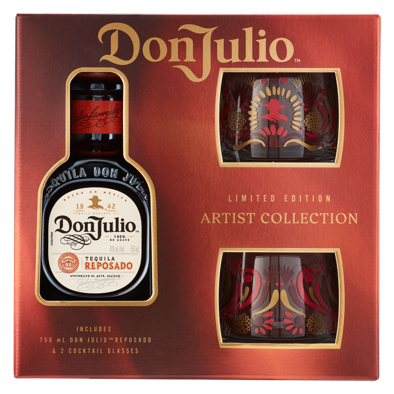 Don Julio Reposado 750ml Gift Set