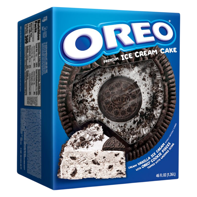 Oreo Vanilla Ice Cream Cake (Serves 9)