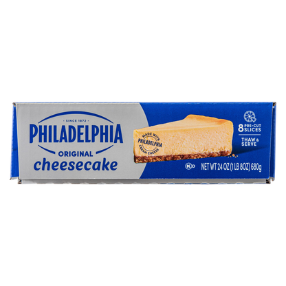 Philadelphia Frozen Original Plain Cheesecake 24oz