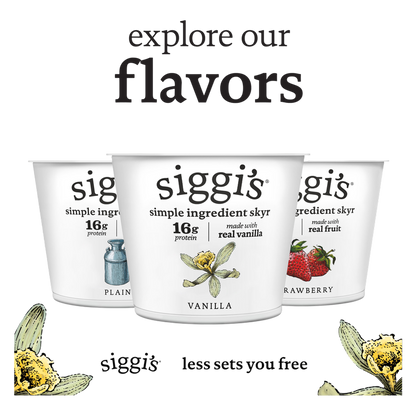 Siggi's Vanilla Skyr Icelandic-Style Strained Non-Fat Yogurt 5.3oz