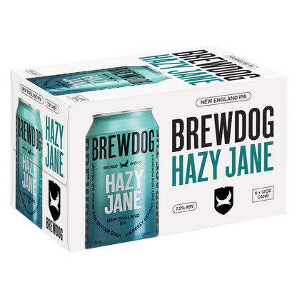 BrewDog Hazy Jane New England IPA 6pk 12oz Can 7.2% ABV
