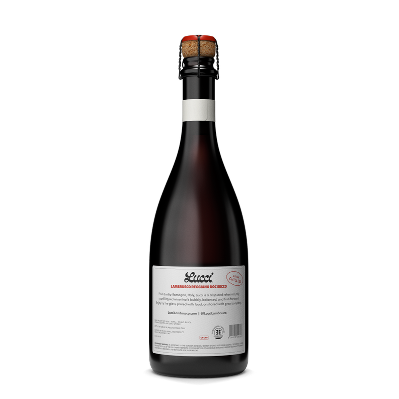 Lucci Lambrusco Secco 750ml Bottle