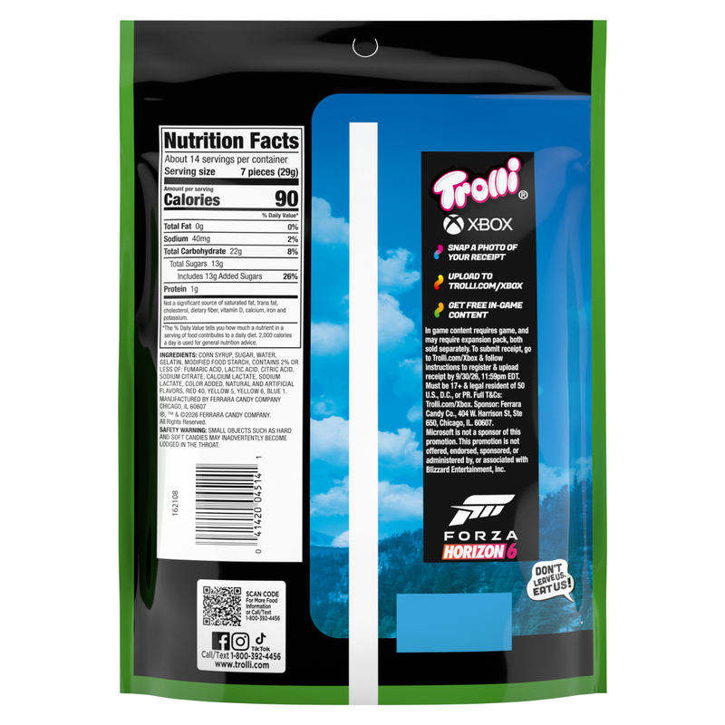 Trolli Sour Brite Crawlers, 14 oz