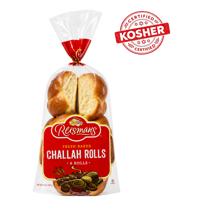 Reismans Challah Bread Rolls - 6ct