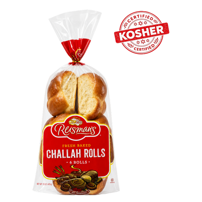 Reismans Challah Bread Rolls - 6ct