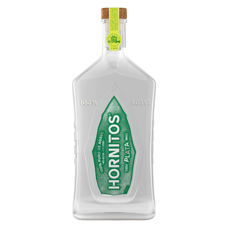 Hornitos Plata Tequila 1.75L (80 Proof)