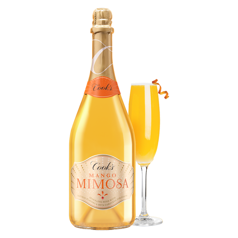 mimosaページ Cook's Mango Mimosa Sparkling Wine 750ml 10% ABV - Cook's – BevMo!
