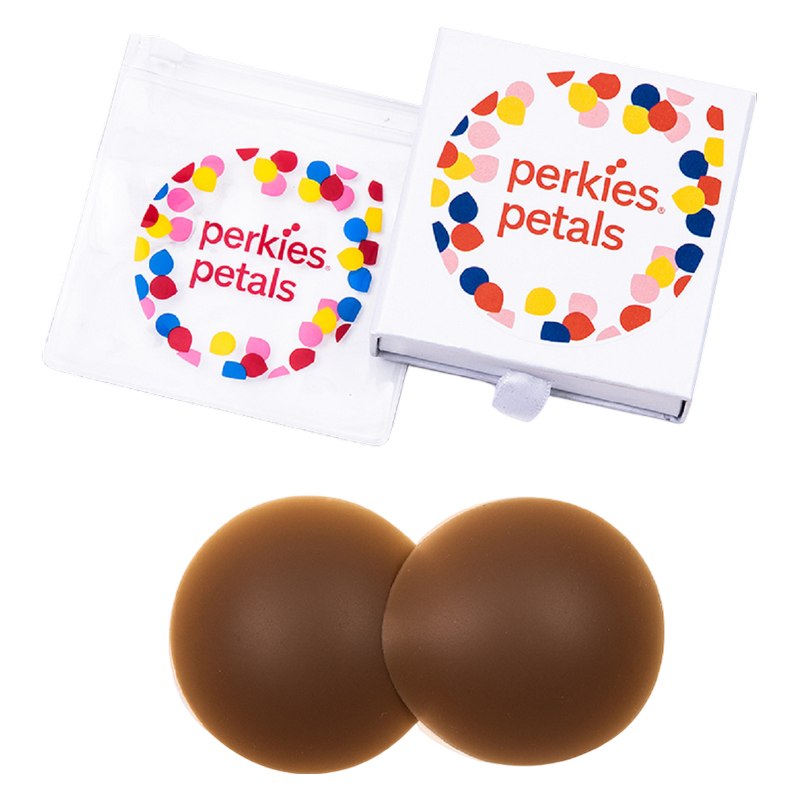 Perkies Petals Dark Nude Nipple Covers