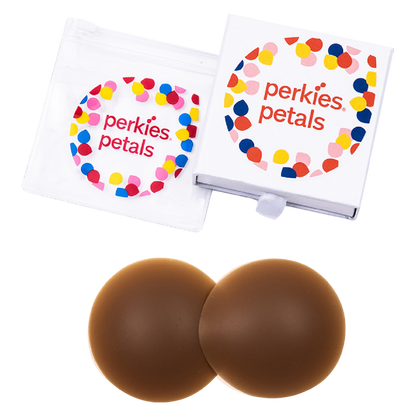 Perkies Petals Dark Nude Nipple Covers