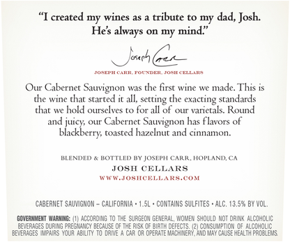 Josh Cellars Cabernet Sauvignon 1.5L