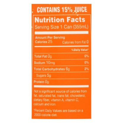 Wave Soda Tangerine 12oz