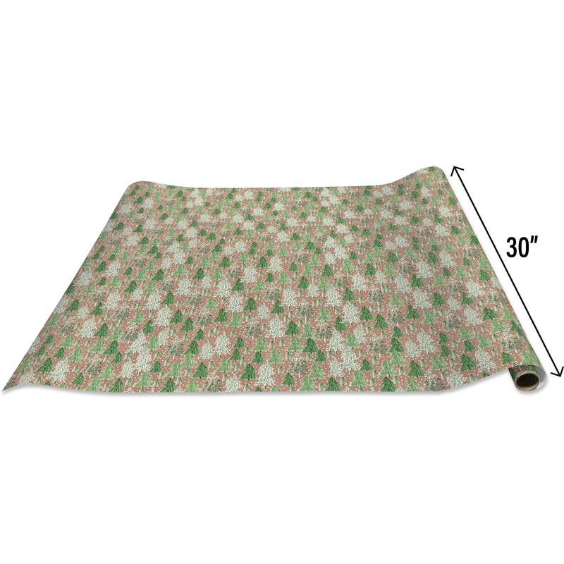 Opulent Tree Jumbo Roll Wrapping Paper