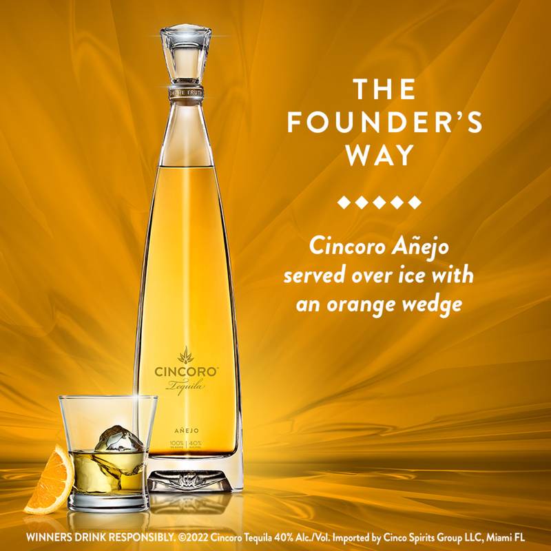 Cincoro Anejo Tequila 750ml (80 proof) - Cincoro – BevMo!