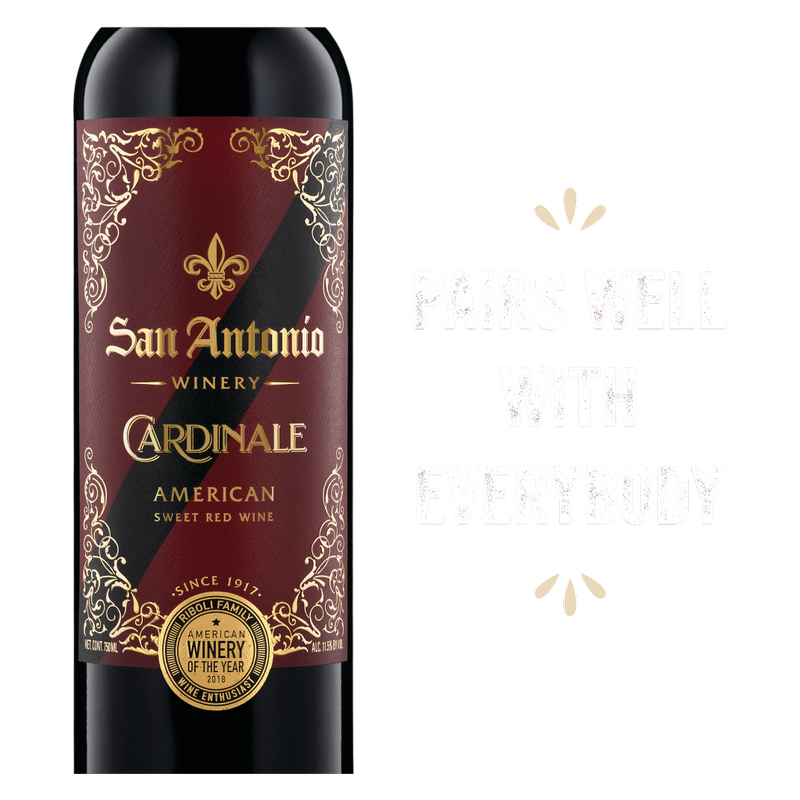 San Antonio Specialty Cardinale Sweet Red Wine 750 ml