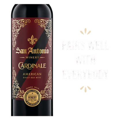 San Antonio Specialty Cardinale Sweet Red Wine 750 ml