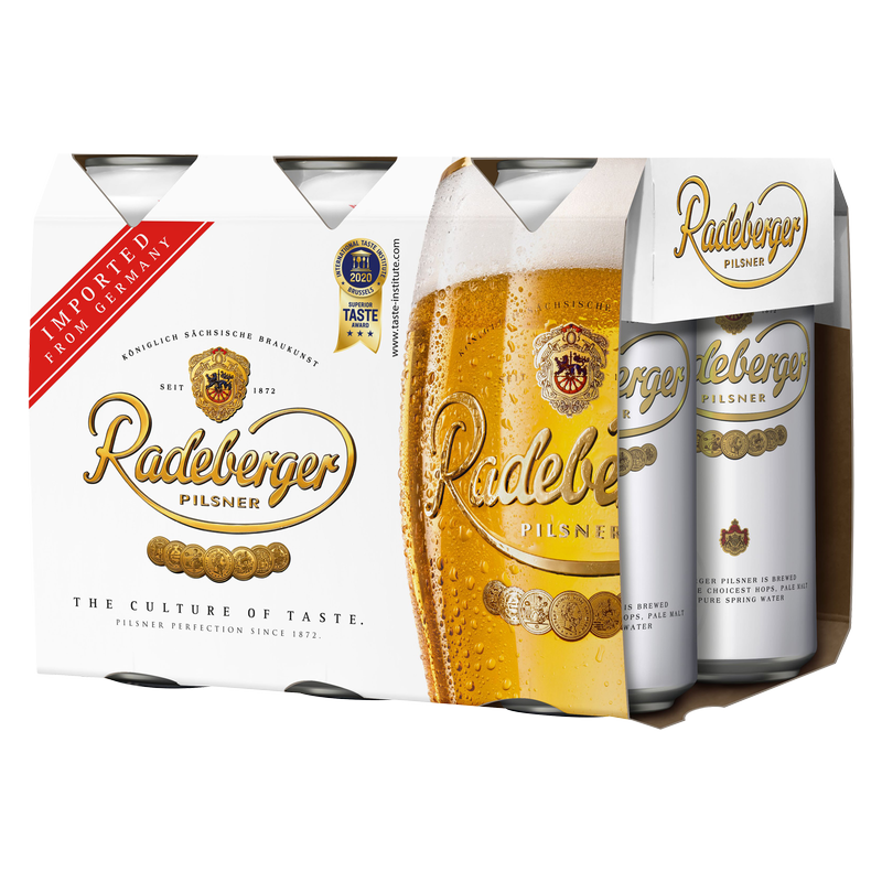 Radeberger Oper Radeberger Pilsner 6pk 12oz Can - Radeberger – BevMo!