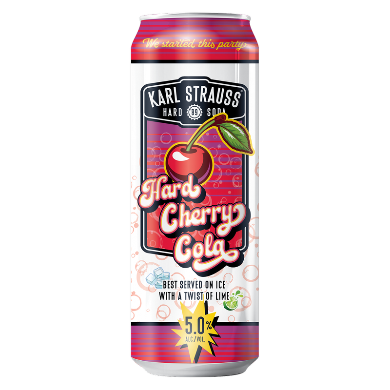 Karl Strauss Hard Cherry Cola 19.2oz Can