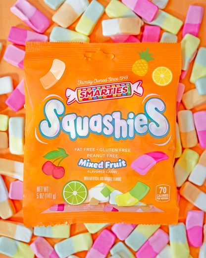Smarties Squashies Mixed Fruit , 5oz - Smarties – BevMo!