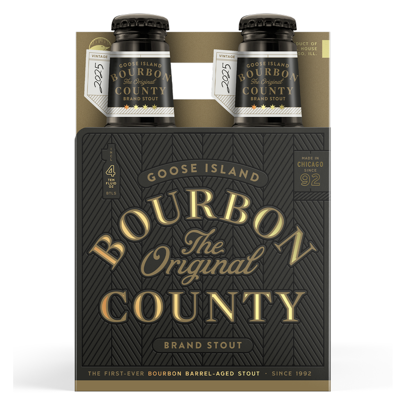 Goose Island Bourbon County Stout 2025 4pk 10oz Bottle
