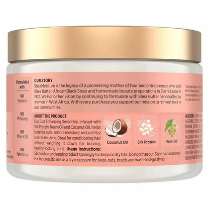 SheaMoisture Coconut and Hibiscus Curl Enhancing Smoothie, 12oz
