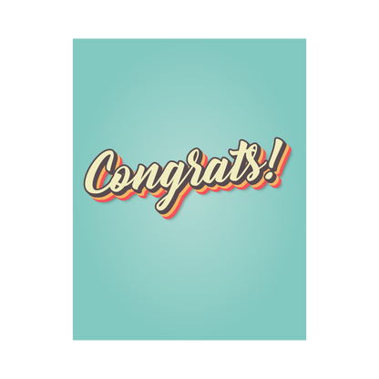 Congratulations Greeting Card