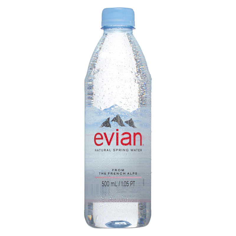 Evian Natural Spring Water 500ml