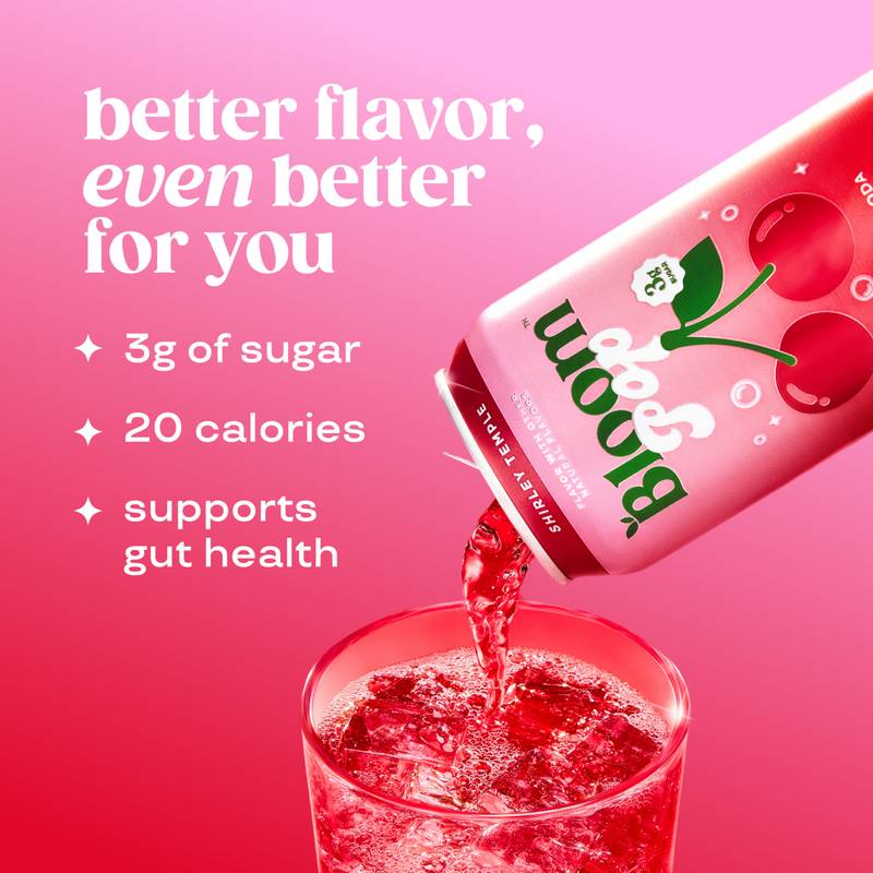 Bloom Pop Shirley Temple 12oz Can