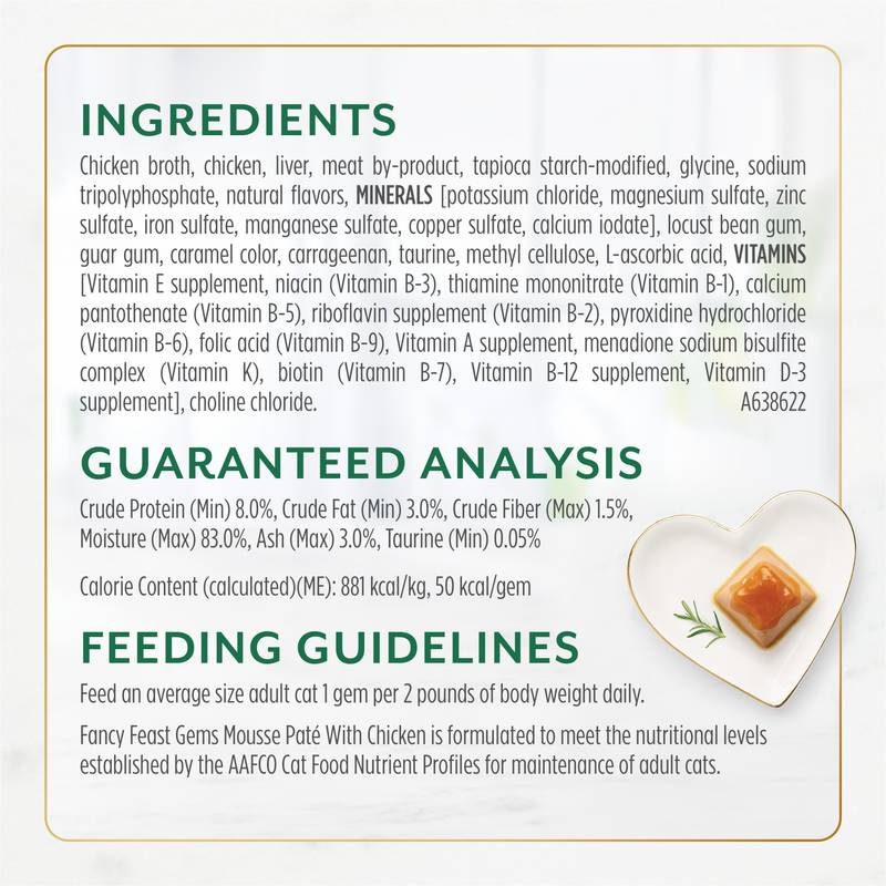 Fancy Feast Gems Chicken Mousse 4 oz