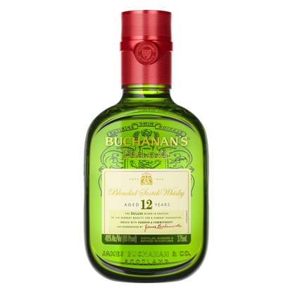 Buchanan's DeLuxe Aged 12 Years Blended Scotch Whisky, 375 mL (80 Proof)