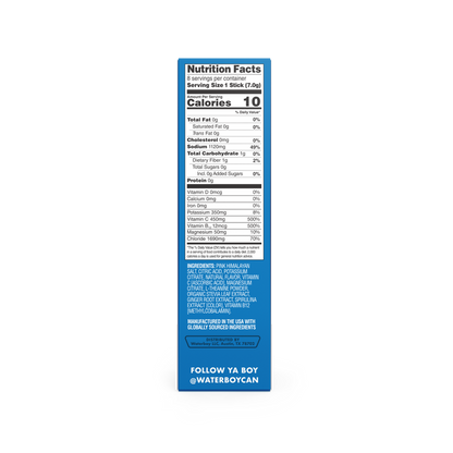 Waterboy Weekend Recovery, Blue Raspberry, 8ct