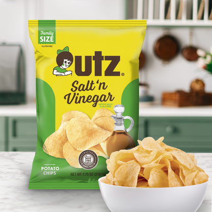 Utz Potato Chips Salt & Vinegar 7.75oz