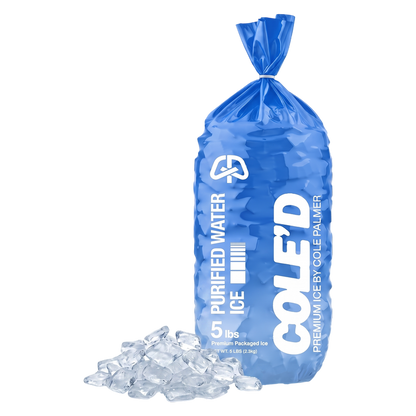 Traditional Ice Cubes 5lb Bag, COLE'D