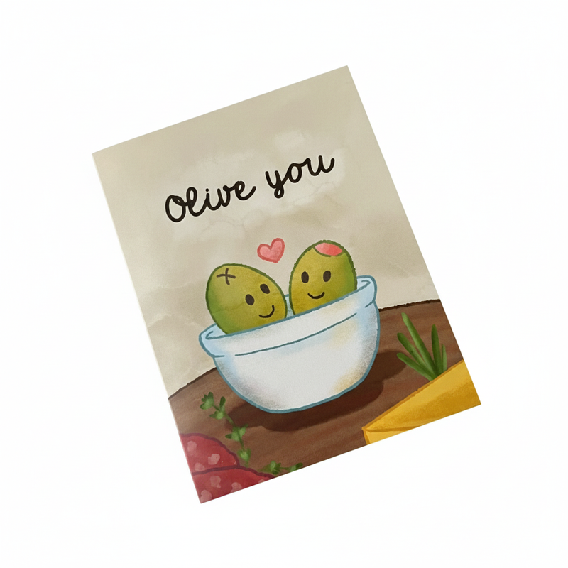 Olive You Card