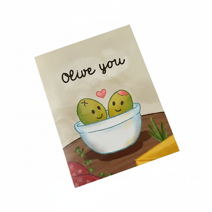 Olive You Card