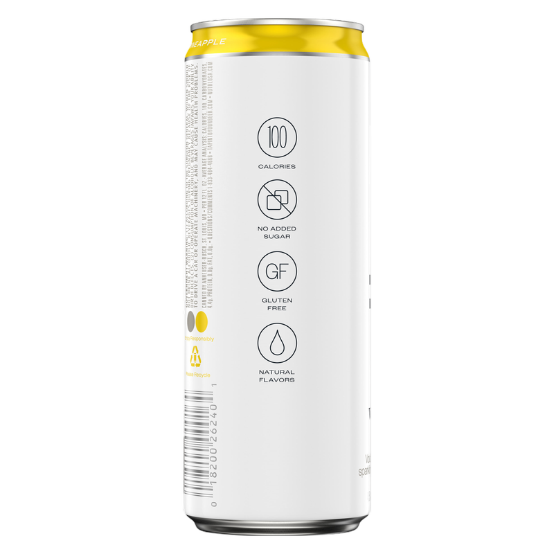 NUTRL Seltzer Pineapple Vodka Hard Seltzer 12oz Can 4.5% ABV