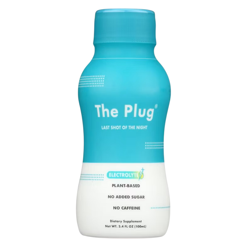 The Plug Hangover Hydration Electrolyte Drink 6pk 3.4oz Btl