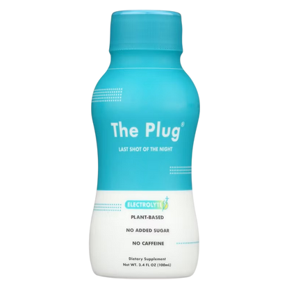 The Plug Hangover Hydration Electrolyte Drink 6pk 3.4oz Btl