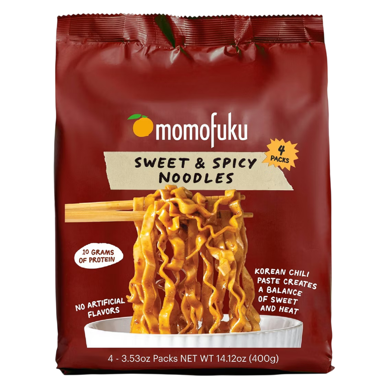 Momofuku Sweet and Spicy Noodles 4ct