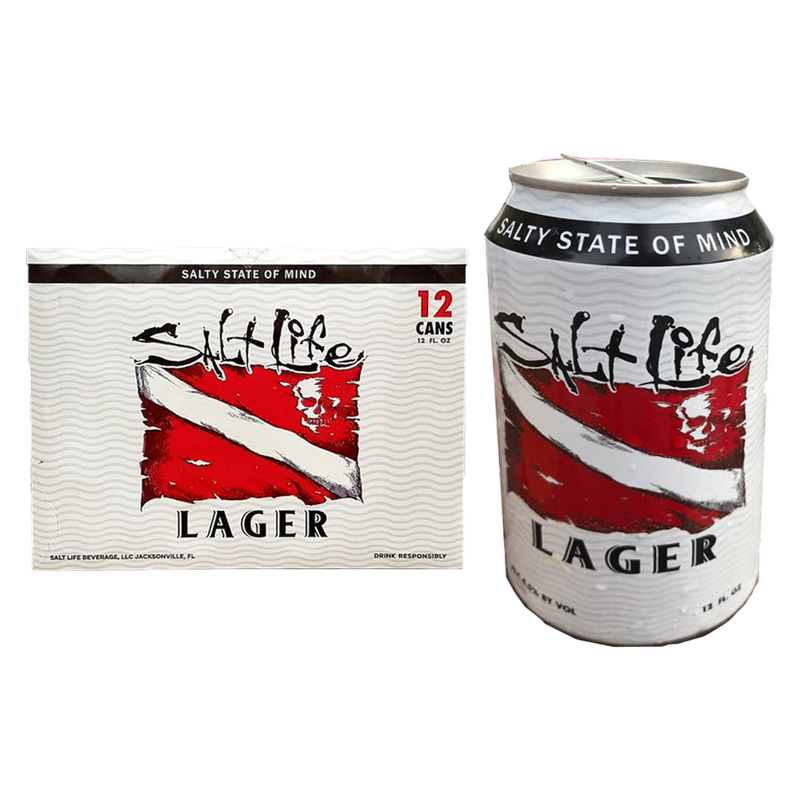 Salt Life Lager 12pk 12oz Can 4.5% ABV