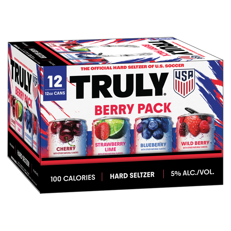 TRULY Hard Seltzer Berry Variety 12pk 12oz Can 5.0% ABV