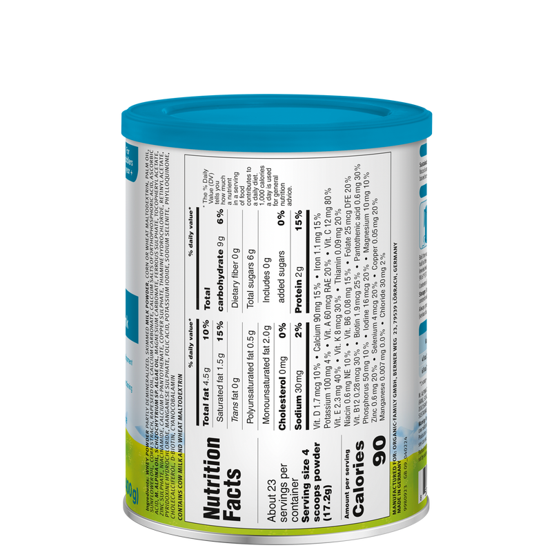 Holle Cow Milk Toddler Formula, 14.1 oz