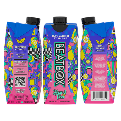 BeatBox Hard Tea 500ml  11.1% ABV Wine-Based